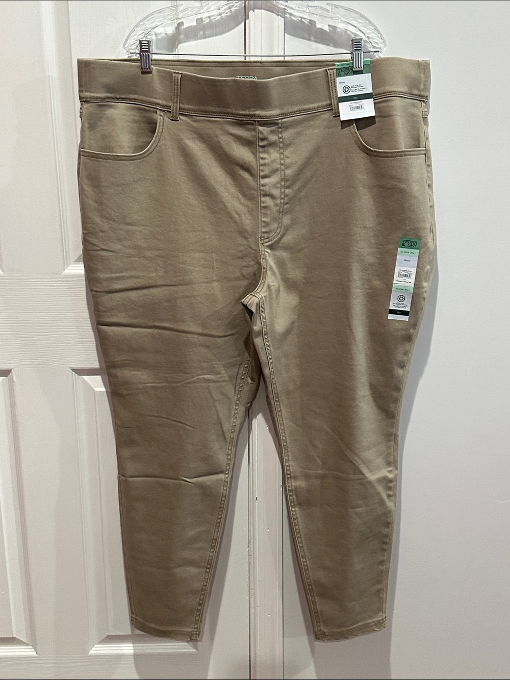 Women's Plus Size Pull On High Rise Skinny Leggings Size 3X - Picture 4 of 8
